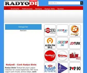 Radyodi.com(Radyodi Canlı Radyo Dinle) Screenshot