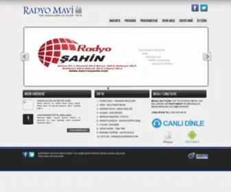 Radyomavi.com(Radyo Mavi) Screenshot