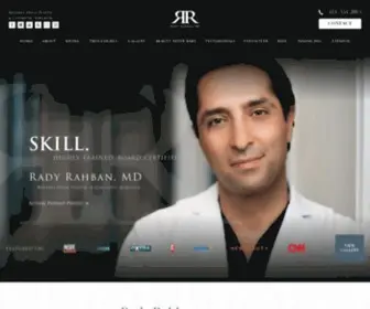 Radyrahban.com(Best Rhinoplasty Los Angeles) Screenshot