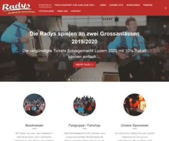 Radys.ch(DIE CH BAND FÜR HEITERE FESTE) Screenshot