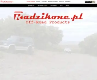 Radzikone.pl(Off-Road Products) Screenshot