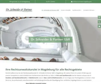 Rae-SChneider-Magdeburg.de(In allen Rechtsanliegen gut beraten) Screenshot