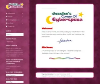 Raebear.net(Jessica's Corner of Cyberspace) Screenshot