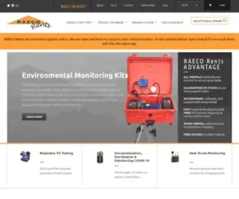 Raecorents.com(Rent Environmental Monitoring) Screenshot