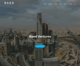 Raed.vc(Raed Ventures) Screenshot