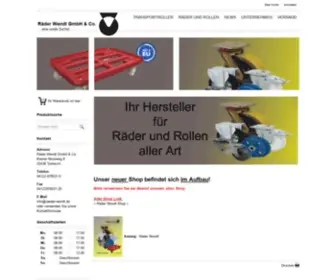 Raeder-Wendt.de(Unser Shop >Räder Wendt Shop< Katalog) Screenshot
