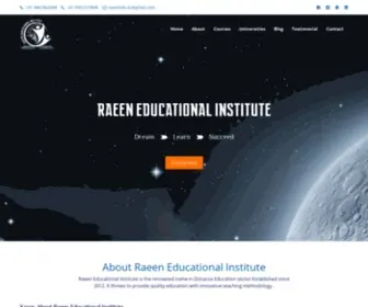 Raeenedu.in(Raeen Educational Institute) Screenshot