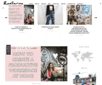 Raellarina.net(Philippines Best Blog (Interior Design & Lifestyle)) Screenshot