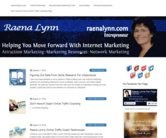 Raenalynn.com(Internet Marketing System) Screenshot