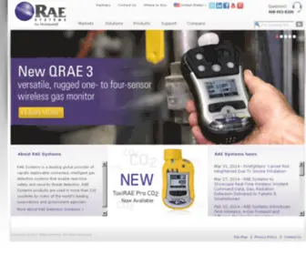 Raesystems.com.sg(Gas Detectors Singapore) Screenshot