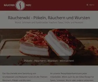 Raeucherwiki.de(Dein) Screenshot