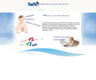 Rafa-Pieluchy.pl(Pieluchy łódź) Screenshot