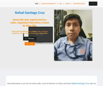 Rafaelsantiagocruz.com.mx(Rafael Santiago Cruz) Screenshot