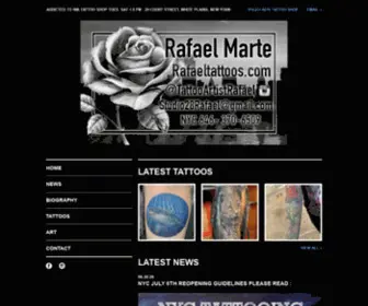 Rafaeltattoos.com(Rafael Marte Tattoos) Screenshot