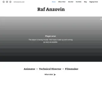 Rafanzovin.com(Raf Anzovin) Screenshot