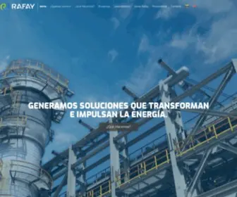 Rafay.com(Energy energy for the future) Screenshot