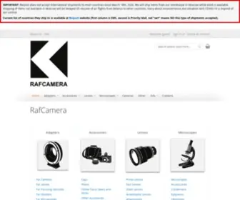 Rafcamera.com(RafCamera Home) Screenshot