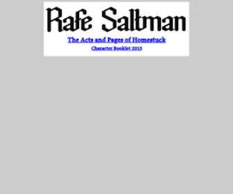 Rafe.name(Rafe Saltman) Screenshot