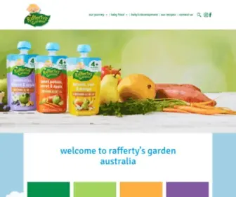 Raffertysgarden.com.au(Baby Food) Screenshot