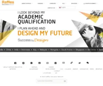 Raffles-Iao.com(Design, Business, Science & Technology School) Screenshot