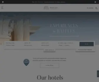 Raffles.com(Raffles Hotels) Screenshot