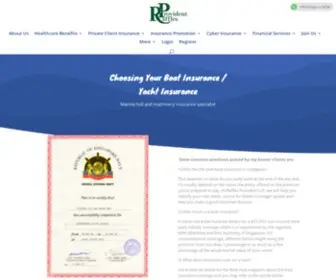 Rafflesprovident.com.sg(Boat Insurance) Screenshot