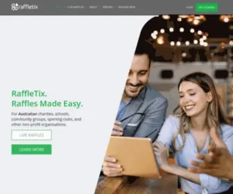 Raffletix.com.au(Raffles Made Easy) Screenshot