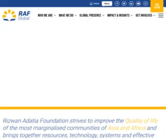 Rafglobal.org(RAF Global) Screenshot