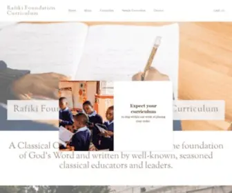 Rafikieducationsystem.org(Rafiki Foundation Curriculum) Screenshot