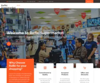 Rafikisupermarket.com(Rafiki Supermarket) Screenshot