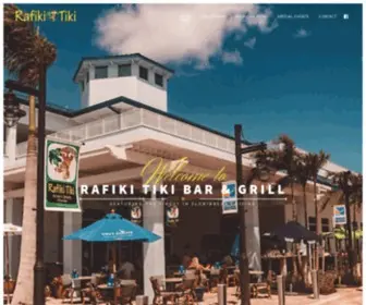 Rafikitiki.com(Rafiki Tiki Bar & Grill) Screenshot