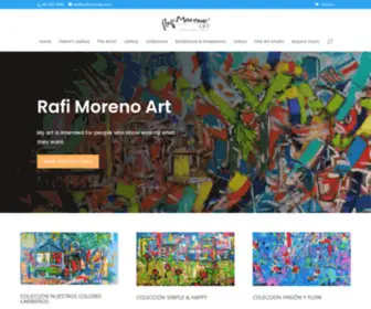 Rafimorenoart.com(Rafi Moreno Art) Screenshot