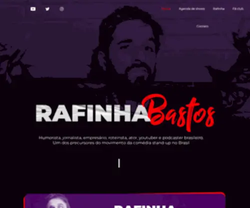 Rafinhabastos.com.br(Rafinha Bastos.com.br) Screenshot