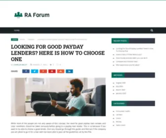 Raforum.info(RA Forum) Screenshot