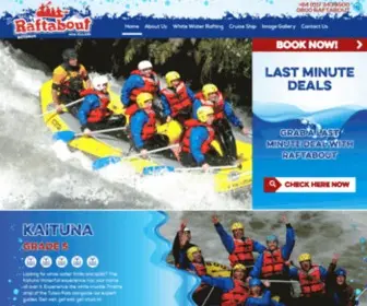 Raftabout.co.nz(Rotorua Rafting) Screenshot