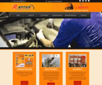 Raftarlubricants.in(Raftar Lubricant Oils) Screenshot