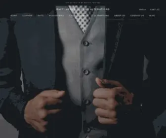 Rafti.com.au(Rafti Menswear and Alterations) Screenshot