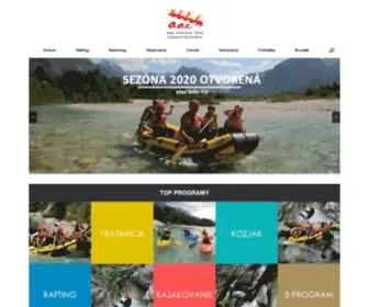 Rafting.sk(Cestovná kancelária) Screenshot