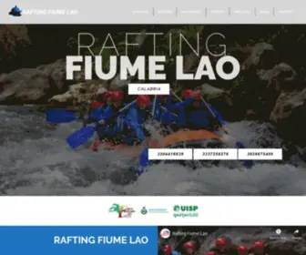 Raftingfiumelao.com(Rafting Fiume Lao Pollino Calabria per vivere una fantastica giornata) Screenshot