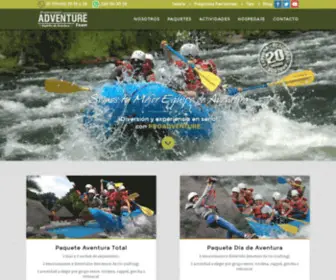 RaftingVeracruz.com(Professional Adventure Team (Proadventure)) Screenshot