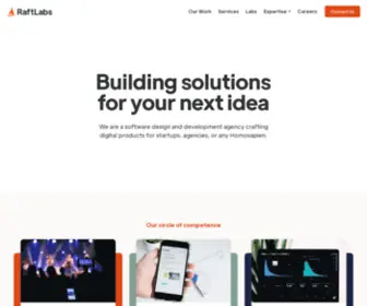 Raftlabs.co(Software Product Development Company In Ireland) Screenshot
