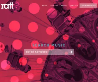 Raftmusic.com(Raft Music) Screenshot