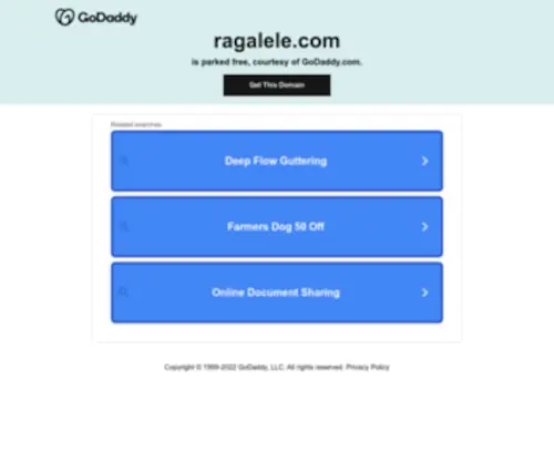 Ragalele.com(Ragalele by Sayali Tank and James Hill) Screenshot