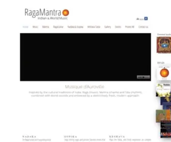 Ragamantra.com(Raga & World Music from AUROVILLE) Screenshot