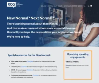Raganconsulting.com(Ragan Consulting Group) Screenshot