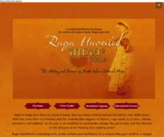 Ragaunveiled.com(Raga Unveiled) Screenshot