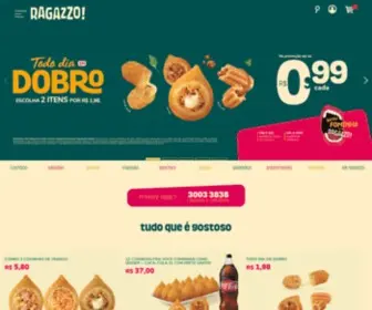 Ragazzofastfood.com.br(Ragazzo) Screenshot