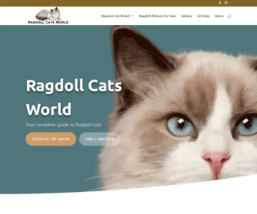 Ragdollcatsecrets.com(Ragdollcatsecrets) Screenshot