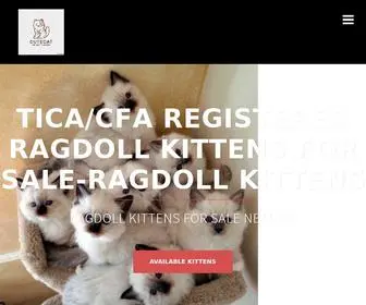 Ragdollkittencattery.com(Ragdoll kittens) Screenshot