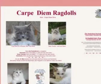 Ragdolls.at(Ragdoll Website) Screenshot